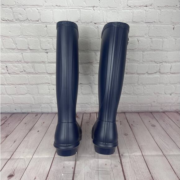Ugg Shelby Matte Navy Rain Boots Women’s Size 5 (S/N 1098249) - Picture 8 of 11